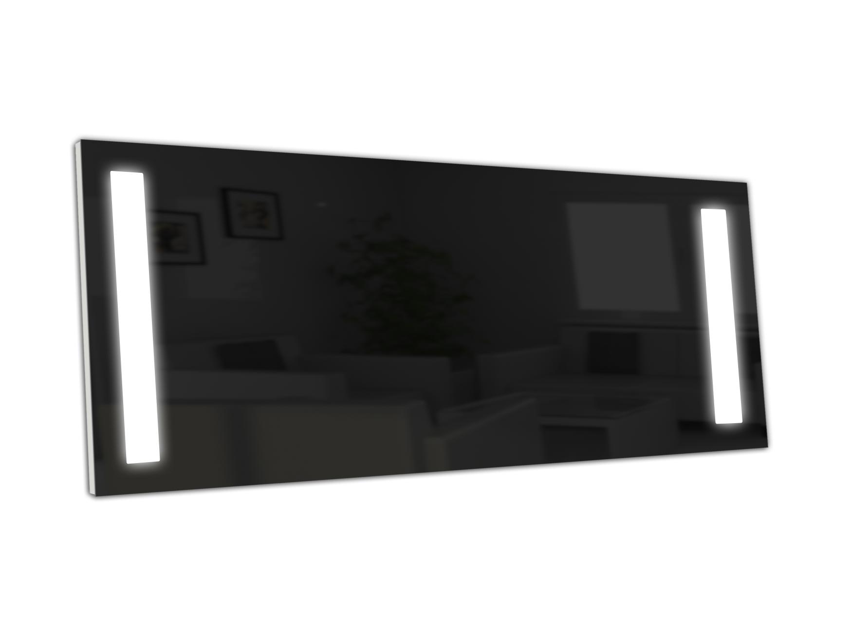 PowerSun Carboglas LED schwarz 800 Watt 60x140cm