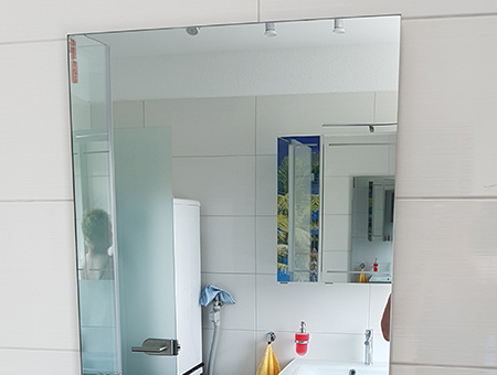 Spiegelheizung in einem Einfamilienhaus in Taunusstein